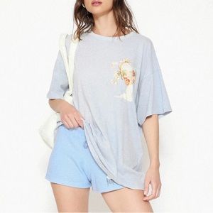 Boys Lie BLUE PERPETUAL FEELINGS V2 BOYFRIEND TEE